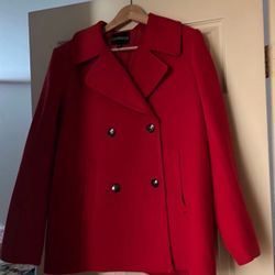 Red Peacoat