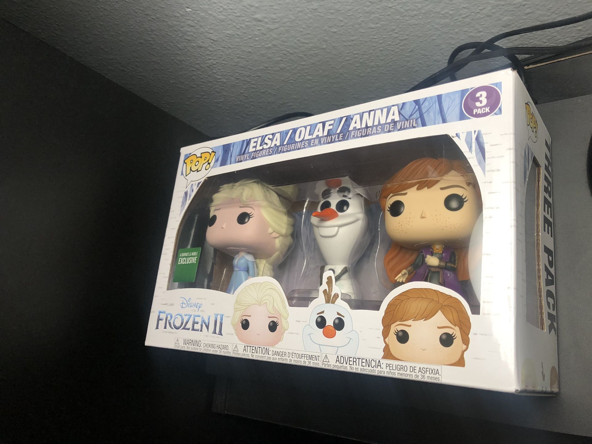 Elsa/Olaf/Anna Frozen 2 Funko Pop 3pk Vinyl Figure