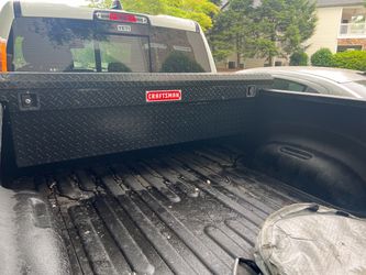 “CRAFTSMAN 71” Low Profile Matte Black Aluminum Crossover Truck Tool Box
