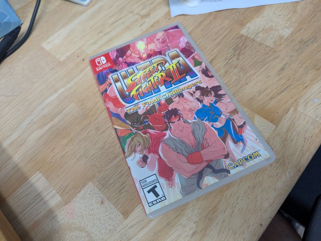 Mint Condition Ultra Street Fighter II The Final Challenger Nintendo Switch