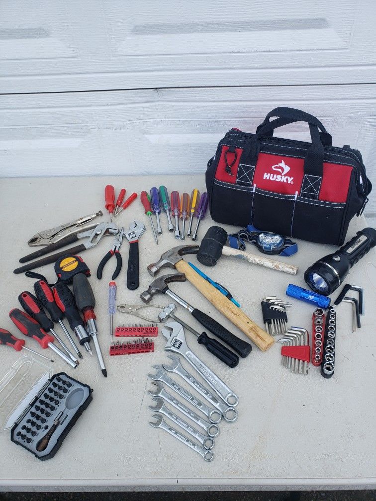 Husky Toolbag with Hobby Tools
