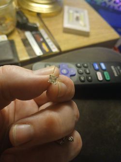 Square diamond Earring