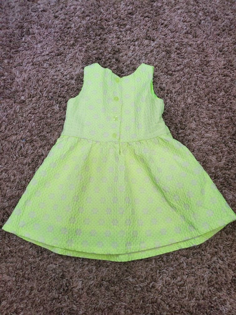 Cat & Jack Dress Girls Size 18m Neon Yellow Floral Party Sun Dress Toddler 


Toddler Girl's 18M Sun Dress Yellow neon Cat & Jack flower bow baby


Ex