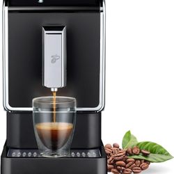 Tchibo Single Serve Coffee Maker - Automatic Espresso Coffee Machine - Built-in Grinder, No Coffee Pods Needed