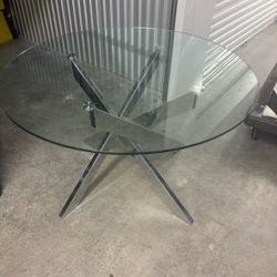 Glass Table  w/ Chairs 