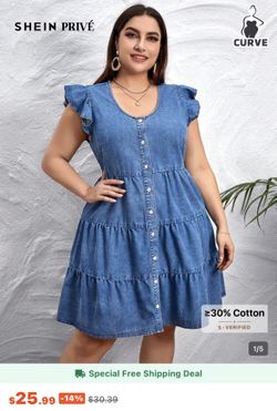 Plus size dress * Porch pick up only”