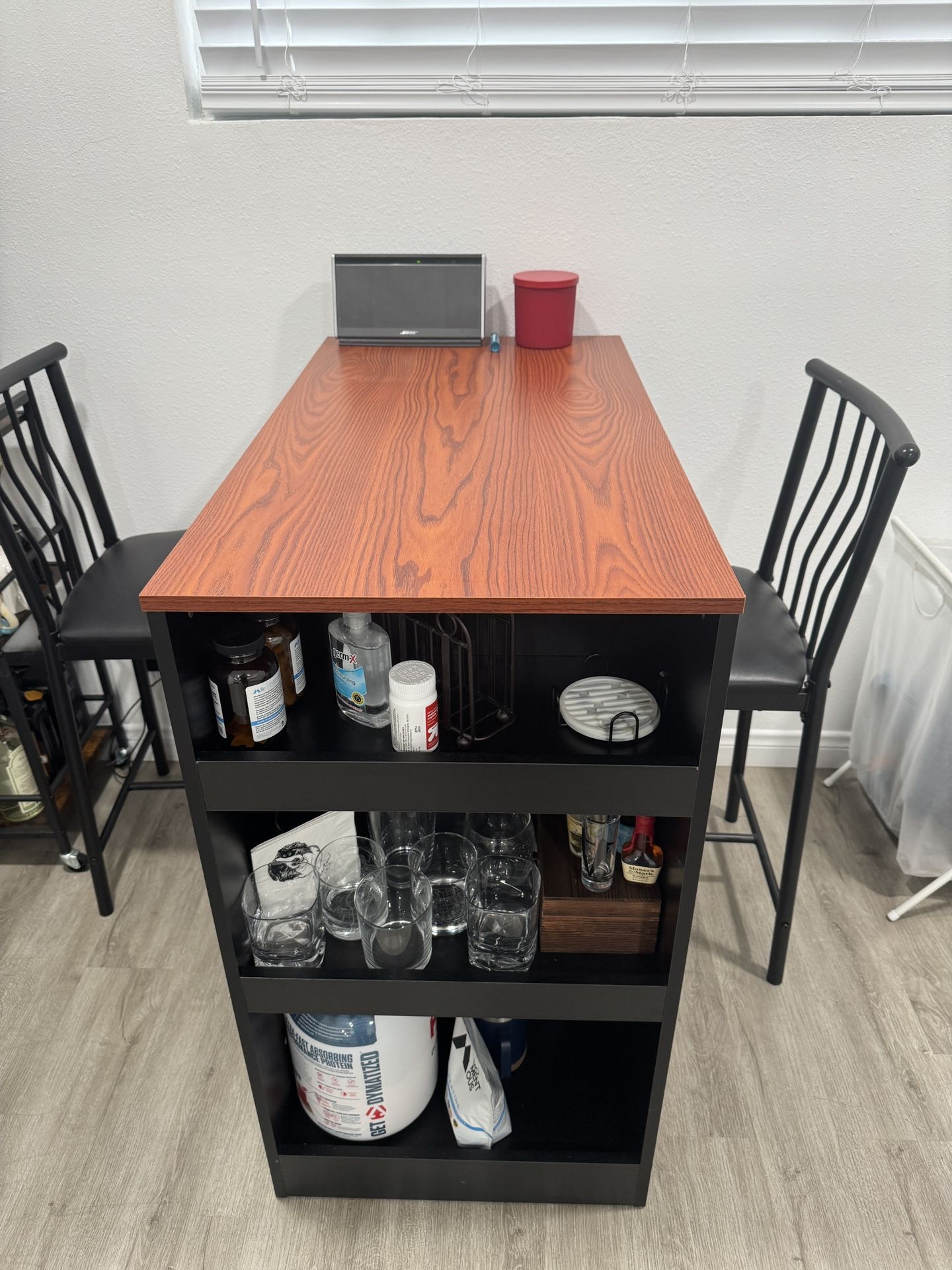 Need To Sell ASAP! Bar Table With stools
