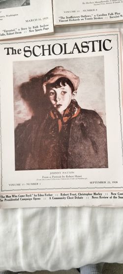Very Old Scholastic Magazines 
