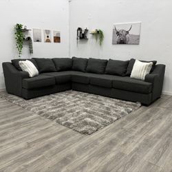 Gray Sectional Couch - Free Delivery 
