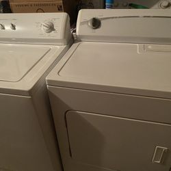 KENMORE WASHER AND DRYER ELECTRIC BOTH WORKING GREAT 