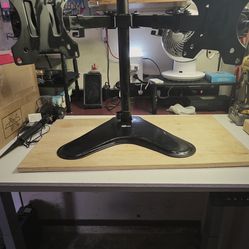 Dual Monitor Desk Stand Mount – Adjustable VESA Monitor Holder