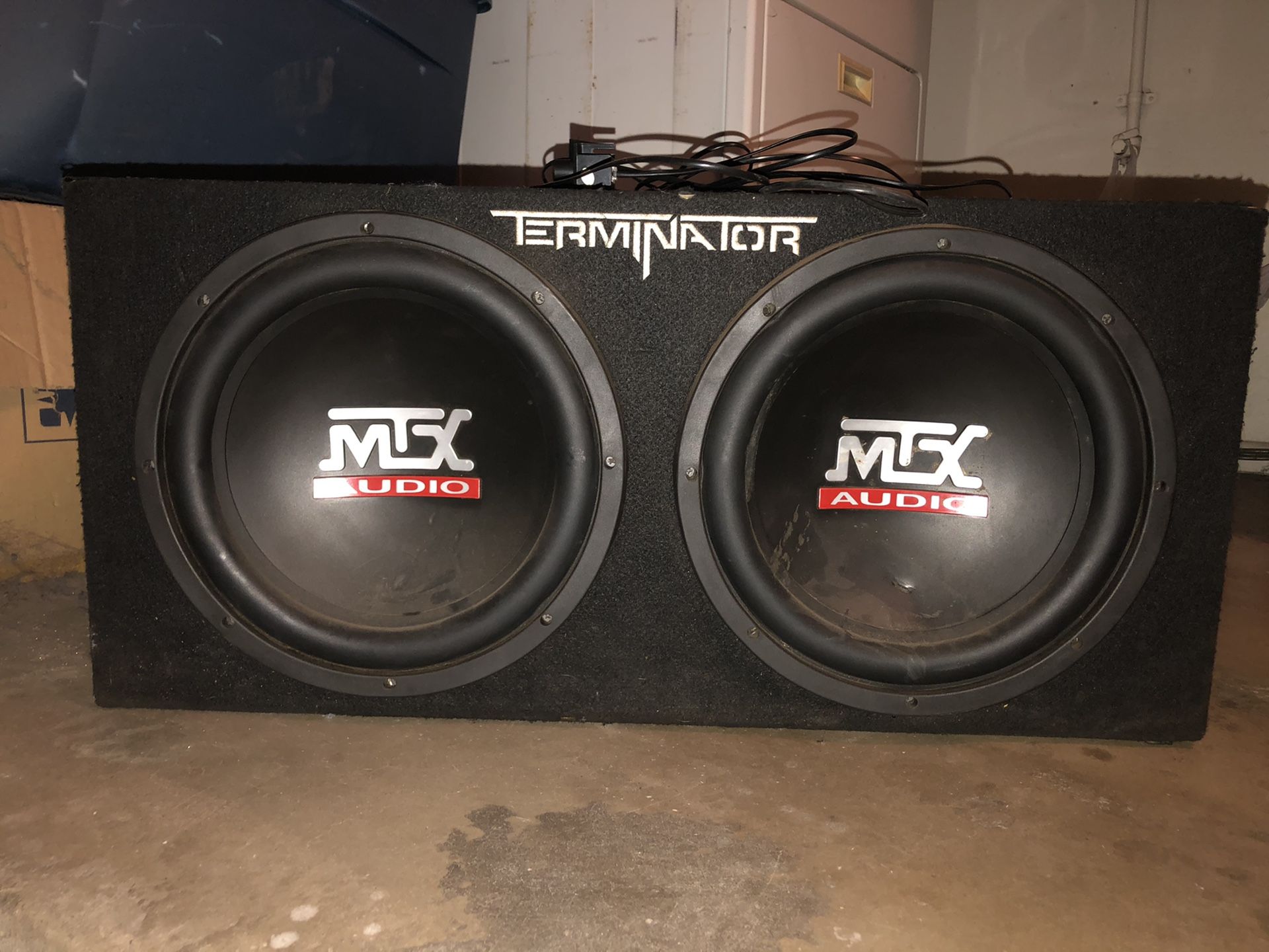 Subwoofers with amp set