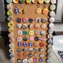 Buttons, Magnets, & Keychains 