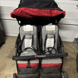 Red Quad  Sports Stroller 