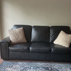 Leather Couch 