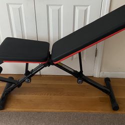 Workout/Exercise Bench Adjustable