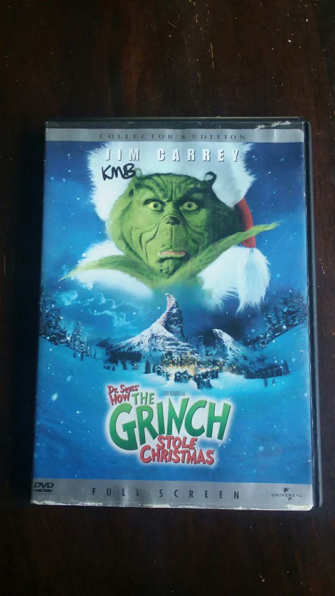 Dr suess how the Grinch stole Christmas DVD