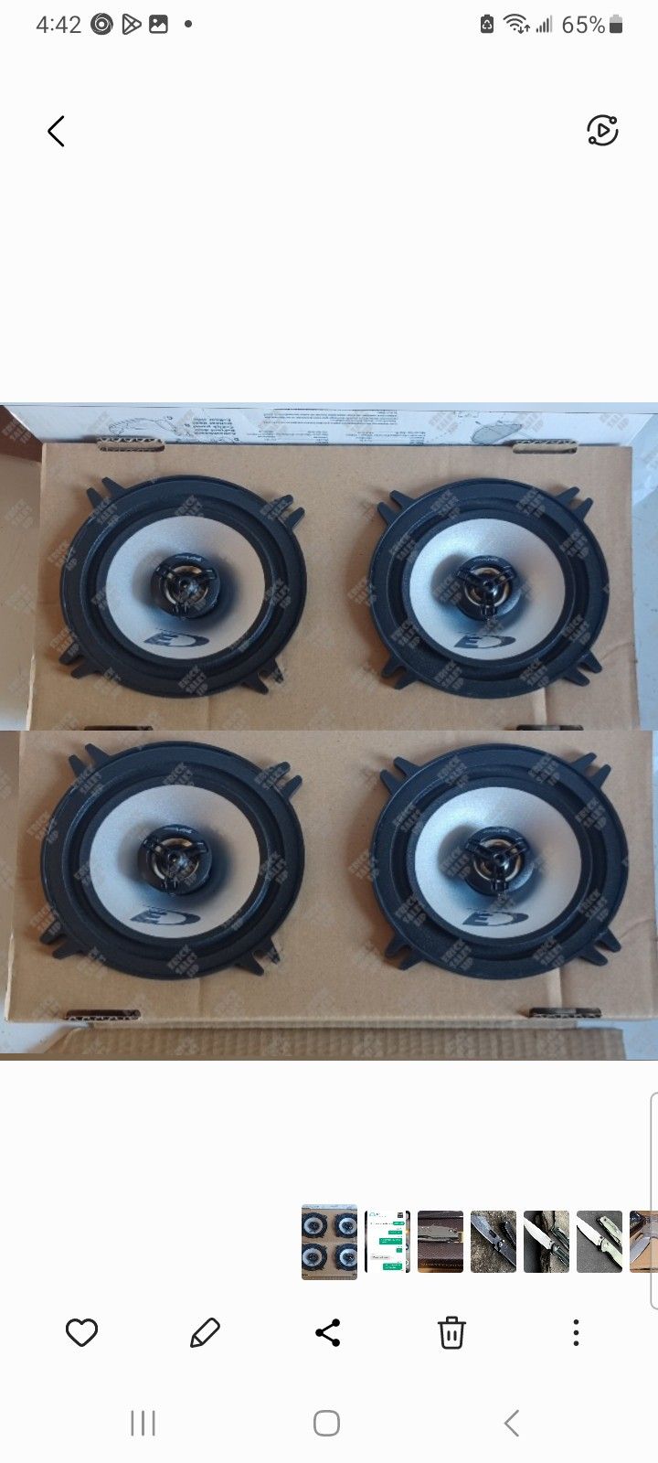 ///////ALPINE 5.25" Or 5 1/4"