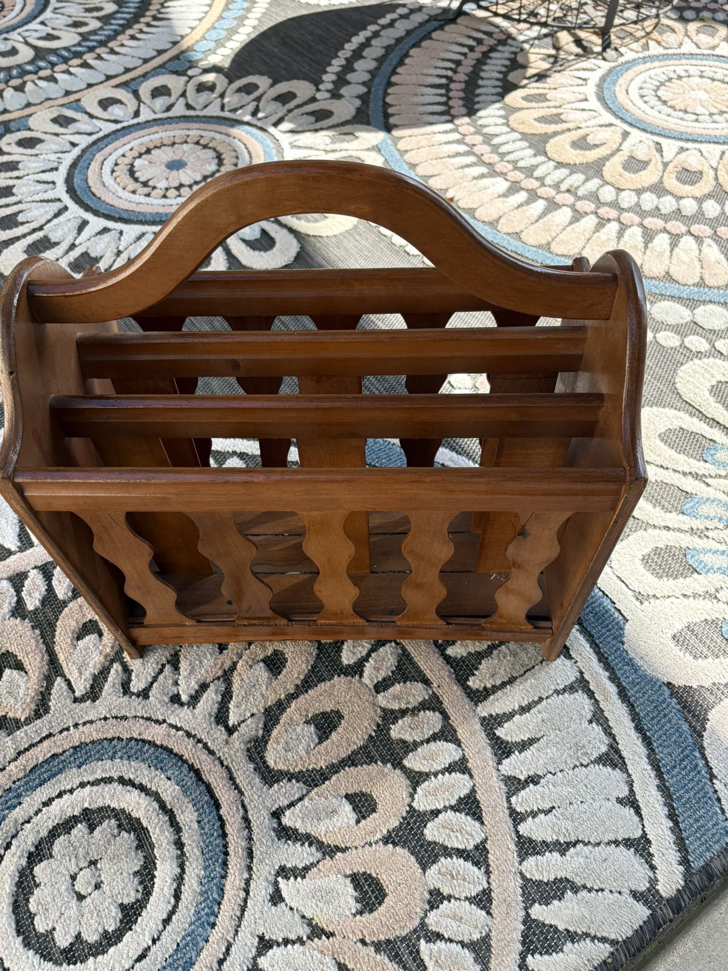Vintage Magazine Rack