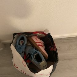 Bag Of Women’s Shoes And Clothes