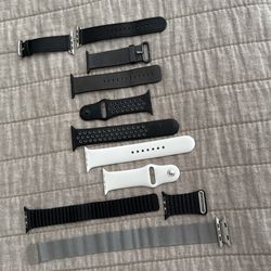 Various Apple Watch Bands 42 M/L 