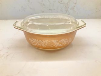 Vintage “Spices” Pyrex Casserole Dish With Lid 043, 1.5L