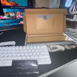 Razer Huntsman Mini Mercury + Logitech G Pro X Superlight (Great Condition)