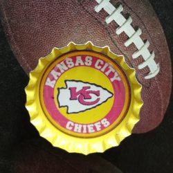 Kansas City Chiefs Football Refrigerator Magnet