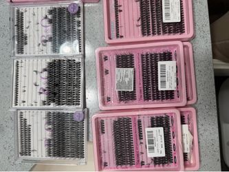 DIY Cluster Lash Extension Trays Bundle