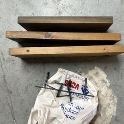 Floating Shelves W/ Hardware