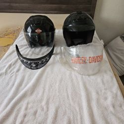 HARLEY DAVIDSON Motorcycle Helmet   ( Large)