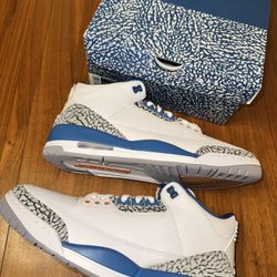 Size 10-Air Jordan 3 Retro "WIZARDS"