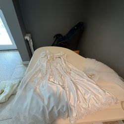 vintage wedding dress 1993 Marionat New york