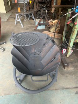 Definitely not your grandpas  fire pit!