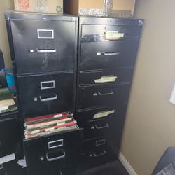 Two Filing Cabinets For 125 Or 75 Each 