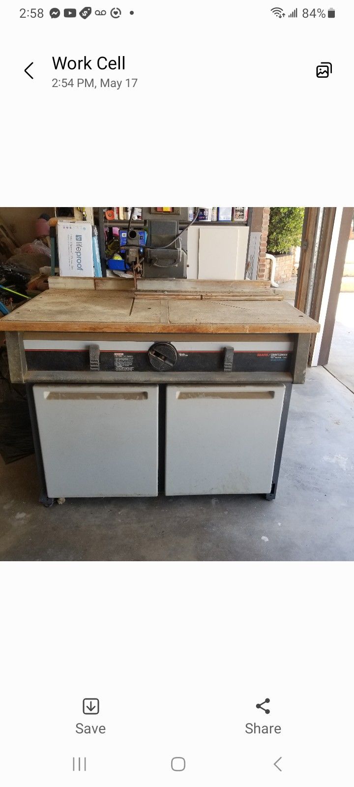 Radial Arm Saw