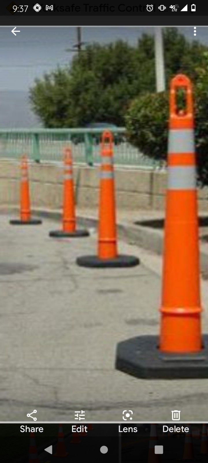 Construction Road Cones