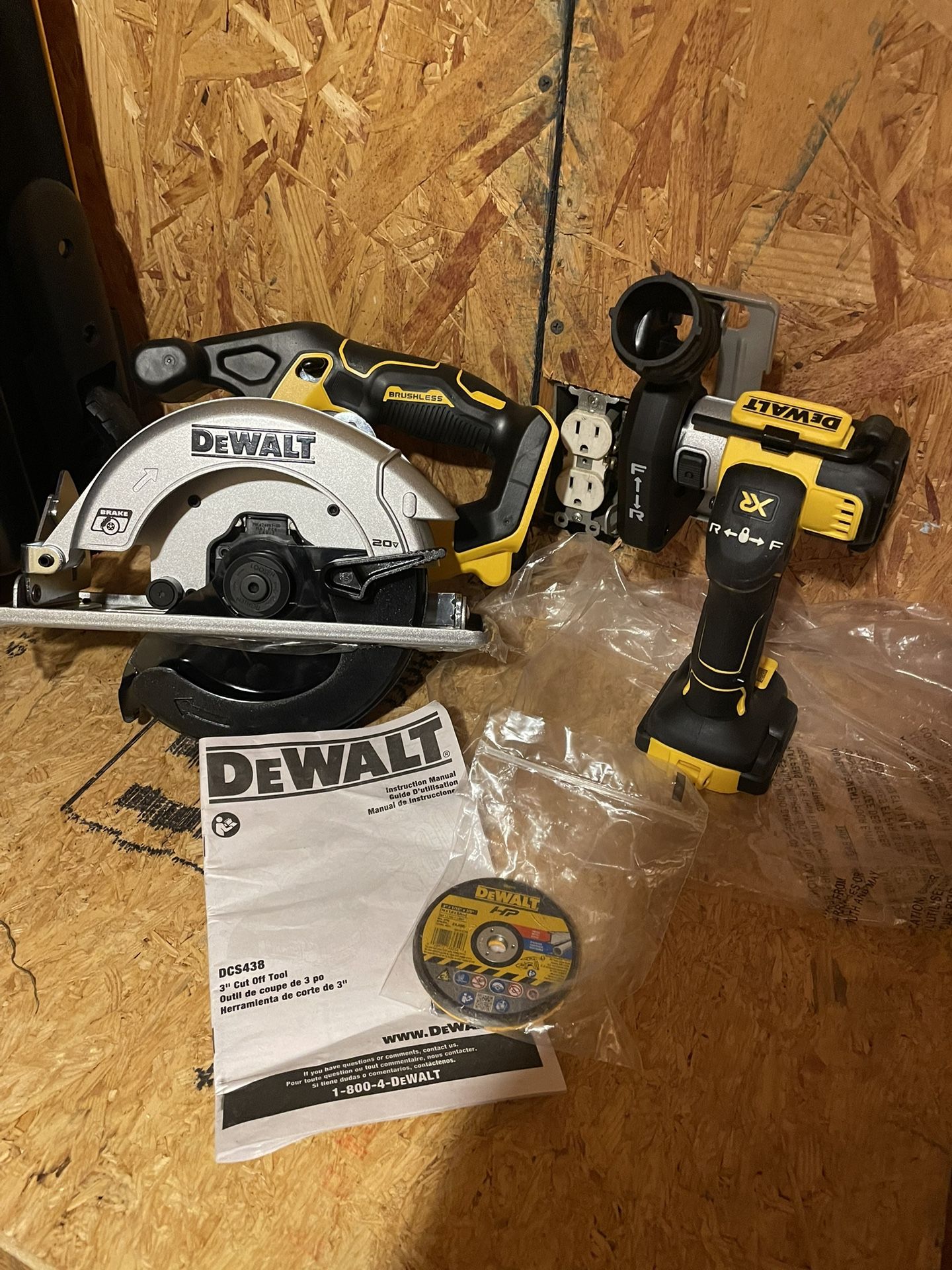 Dewalt Brushless Tools Set