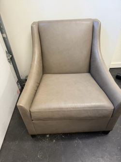 Pottery Barn Leather Chair