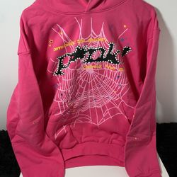 Pink Sp5der Hoodie Pink!