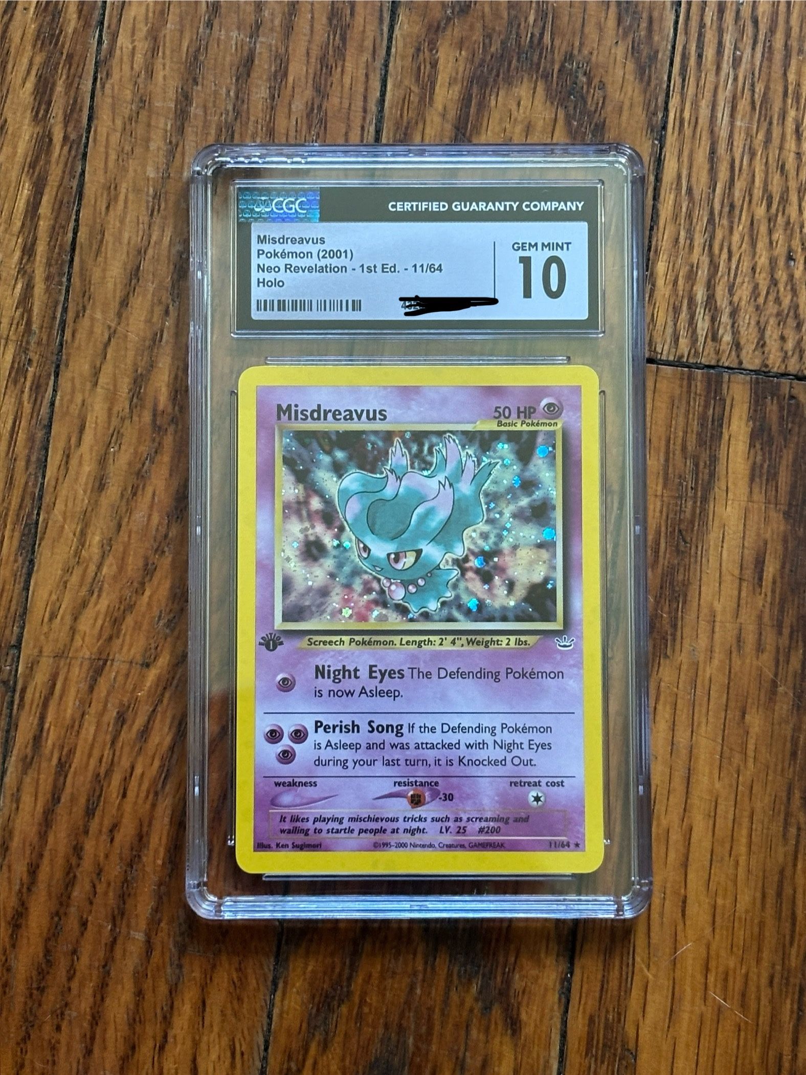 Gem Mint 1st Edition