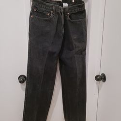 Black Levi 505 Jeans