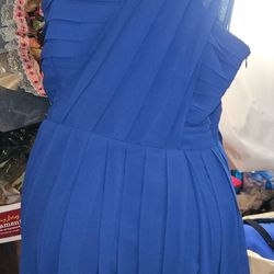 Pacific Blue One Shoulder Dress Size M

