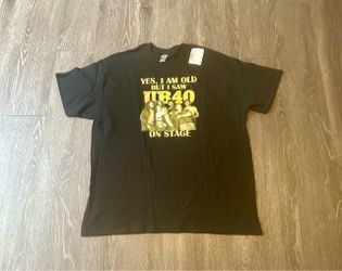 UB40 'Yes I Am Old' Band Graphic T-Shirt