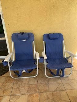 Two beach chairs