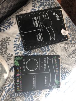 Baby Announcement boards