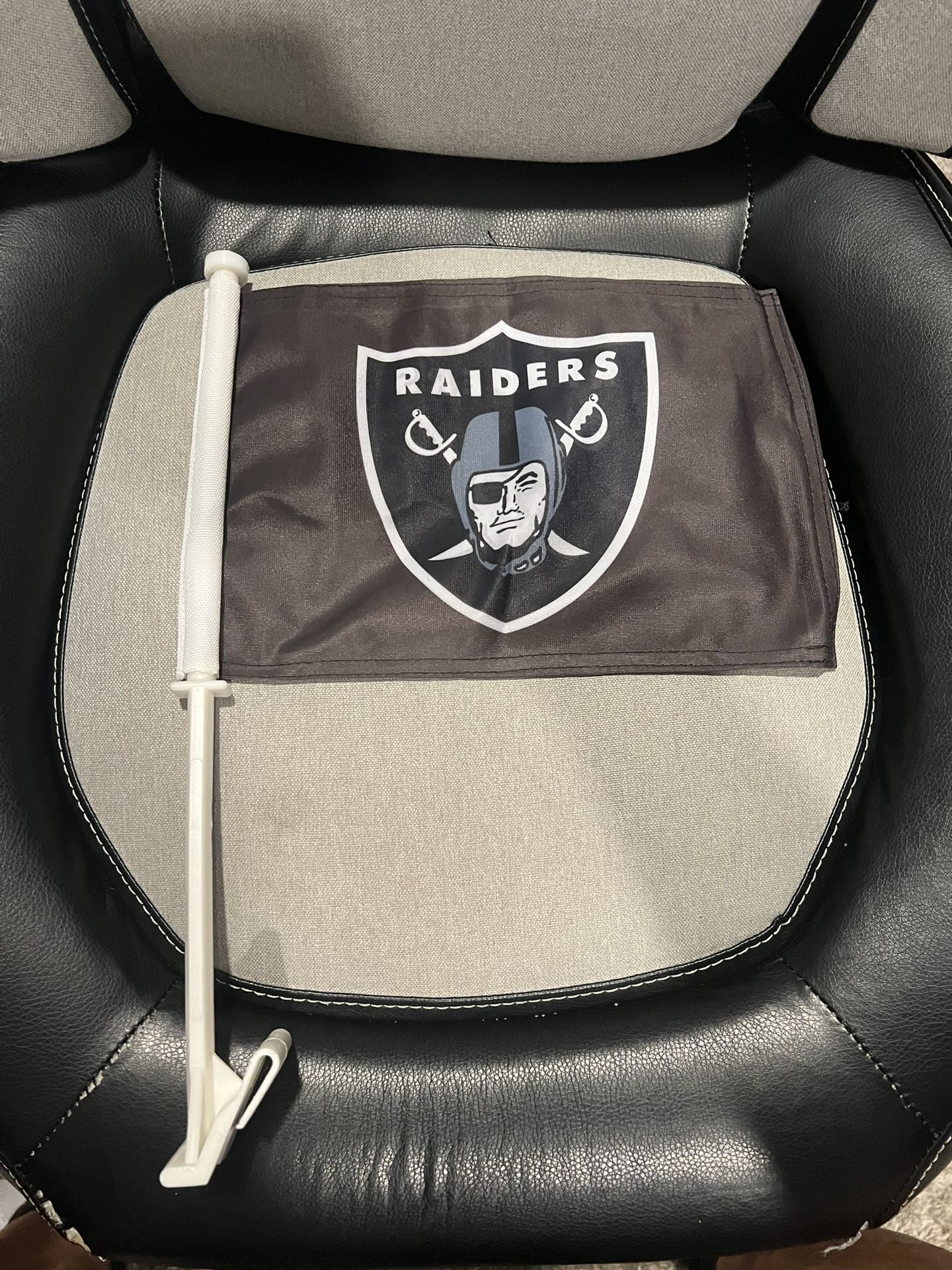 Raider Car Flag