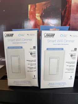 FEIT SMART WIFI DIMMERS $25 Each