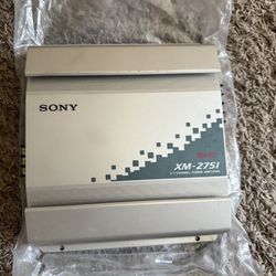 SONY Amplifier XM-2751 2/1 CHANNEL POWER AMPLIFIER