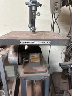24” Rockwell Delta scroll saw with original stand $250.00